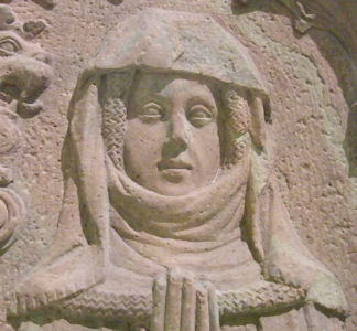 Germany Berlin - Bode Museum Heinrich Beyer of Boppard 1376 wife Lisa of Pyrmont nee Losnich 1399 Kloster Marienberg Boppard